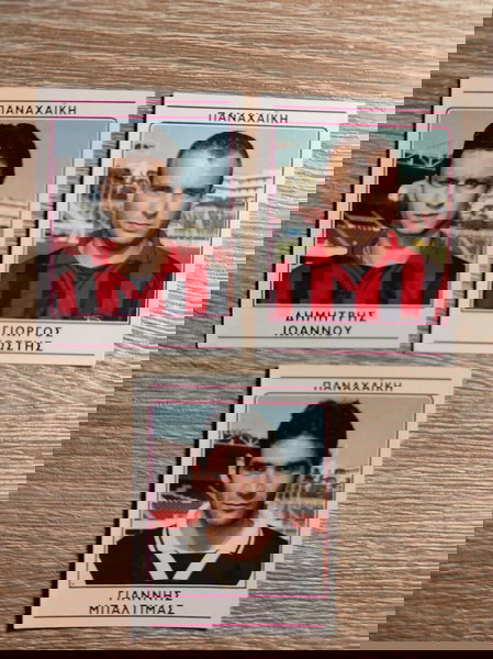Αυτοκόλλητα Παναχαϊκή Ποδόσφαιρο 2002 Πανίνι