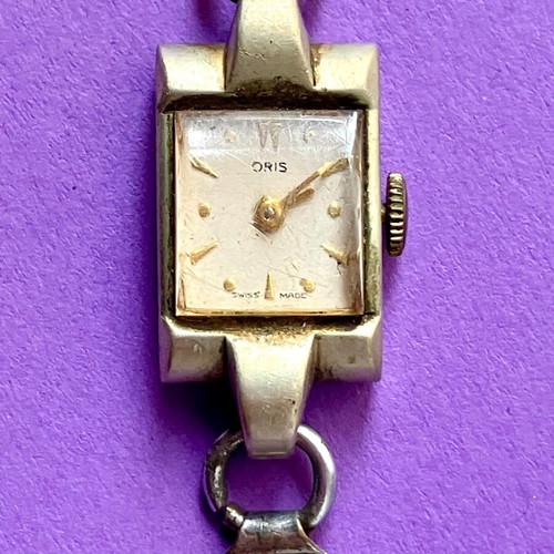 Oris vintage ladies watch used, mid-century