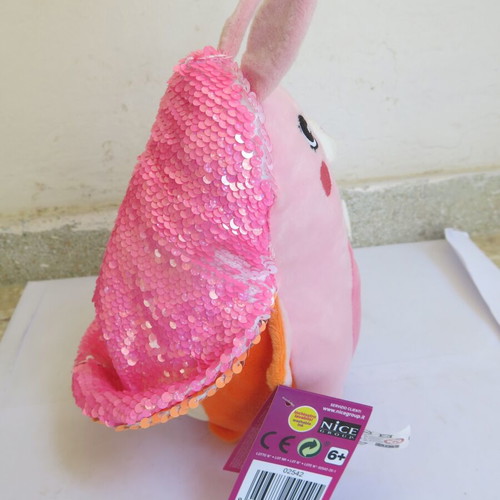 iMarsupiotti plush bunny by Girabrilla/Nice Group like new with pouch and baby