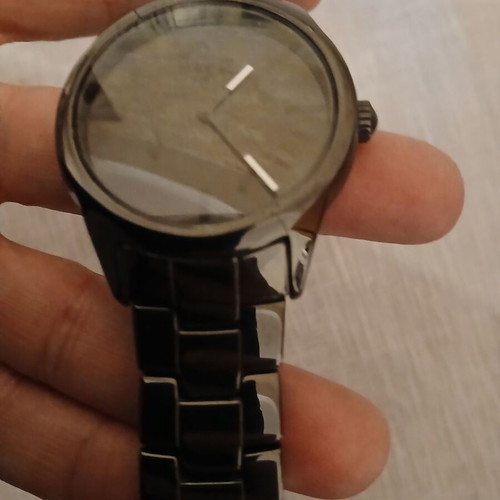 Kraftworks men's watch like new with ceramic bracelet
