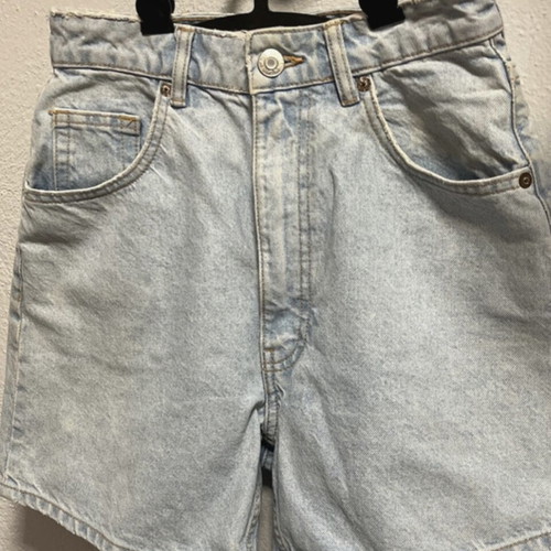 Denim shorts Zara light blue, like new