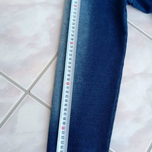Antony Morato Denim Look Sweatshirt XXL like new, white and blue