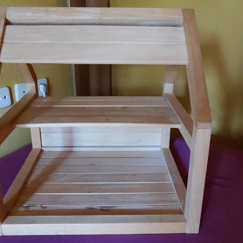 Wooden dollhouse early childhood Plan Toys with furniture and family