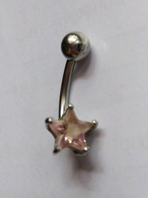 Navel piercing earrings new, multicolored