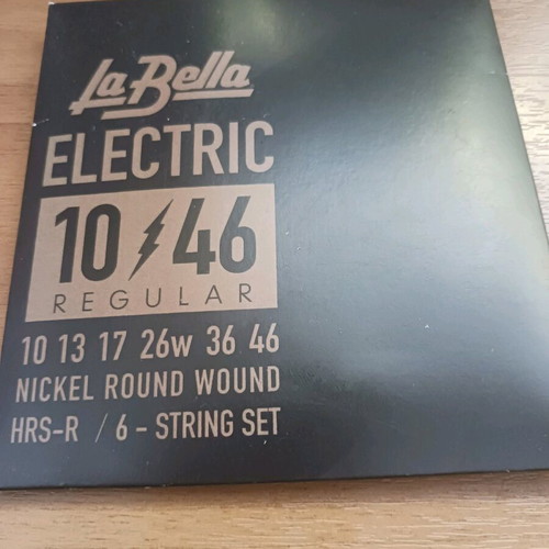 La Bella Electric Guitar Strings 10/46 Regular New