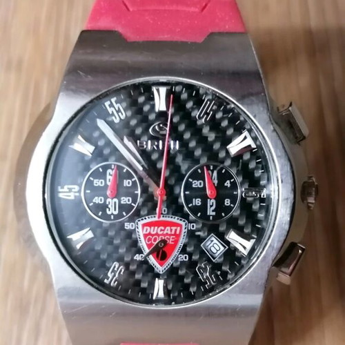 Γυναικείο ρολόι Breil Ducati σαν καινούργιο με λουράκι καουτσούκ πολύχρωμο