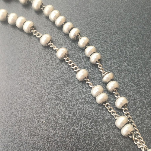 Vintage metal worry beads used