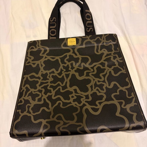 Tous tote bag, black and green