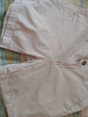 Calliope bermuda shorts, white beige, XS