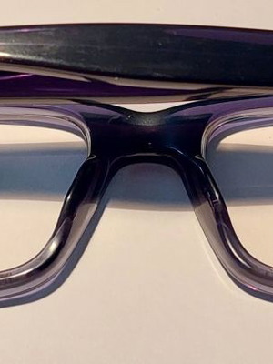 Dolce & Gabbana eyeglasses used, blue acetate unisex