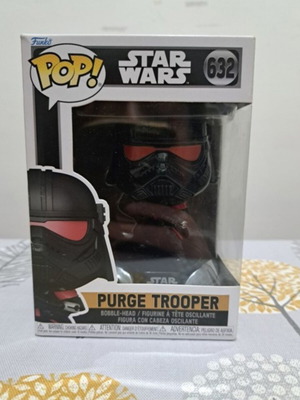 Funko Pop Star Wars Purge Trooper like new #632