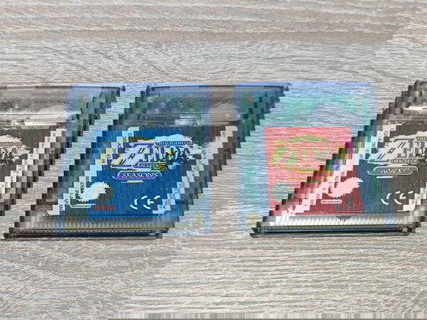 Zelda Oracle of Seasons + Oracle of Ages – Game Boy Color | Αυθεντικά Κασετάκια Nintendo