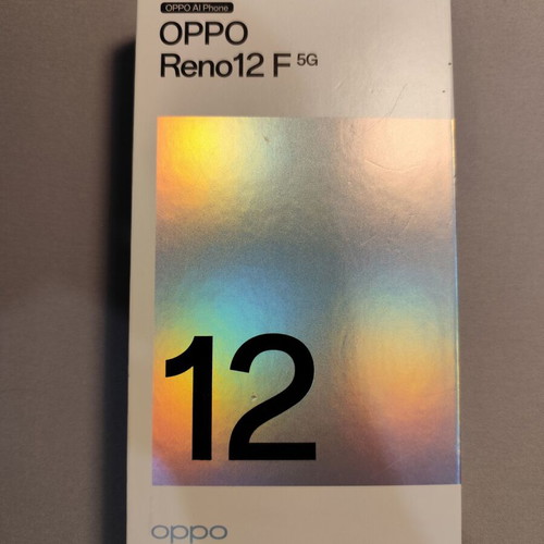 Oppo Reno 12 F 5G smartphone like new, 8/256GB, dark green