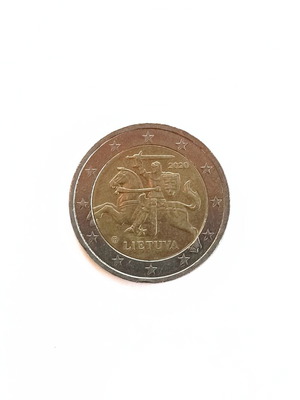 2 Euro Lithuania Coin 2020 like new