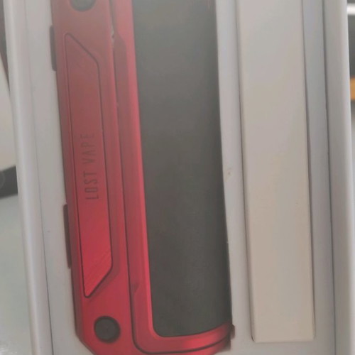 Lost Vape Thelema Solo Mod 100W red matte new