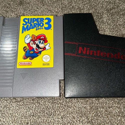 Super Mario 3 game for Nintendo NES used, Greek edition