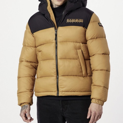 Napapijri A-Hornelen Jacket new men's winter black and yellow L