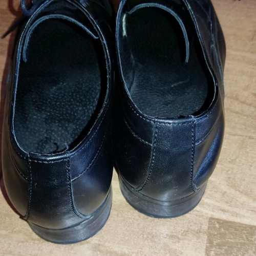 Fentini men's moccasins No.40 like new, black