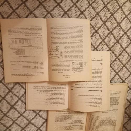 German language books used, pack of 3 study guides