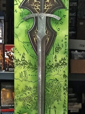 United Cutlery Lord of the Rings Witch King Sword 55" καινούργιο, αντίγραφο