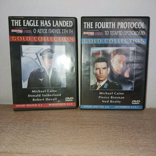 The Eagle Has Landed and The Fourth Protocol DVD set used, action drama