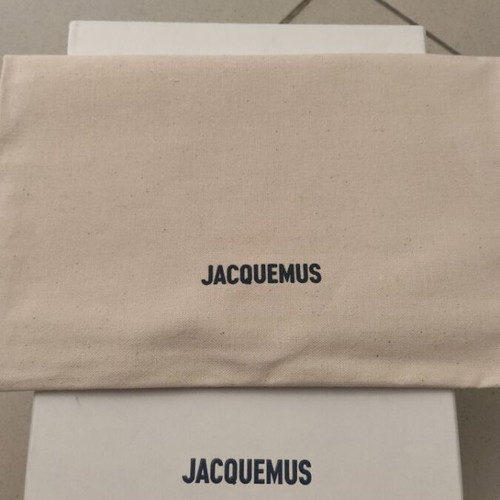 Jacquemus sandals mules white leather size 37 new