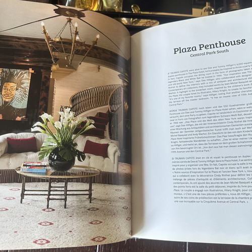 Living in Style New York coffee table book like new