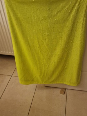 Neon skirt with sequins used, size Large