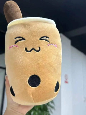 Bubble Tea Boba Plushie νέα μαλακή κούκλα