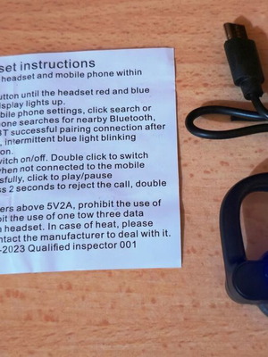 Bluetooth AI ακουστικά με μετάφραση 144 γλωσσών, Open Ear, καινούργια
