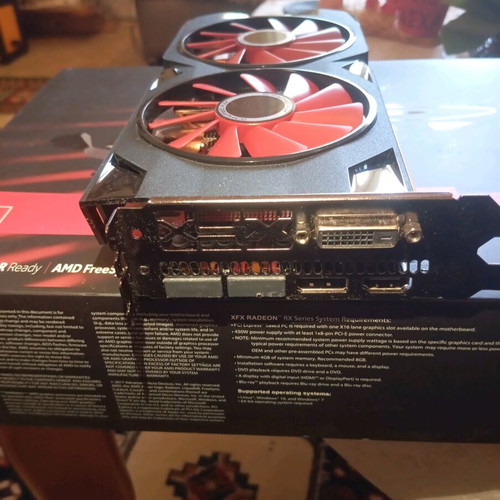 Graphics card lightly used Radeon RX 570 8GB