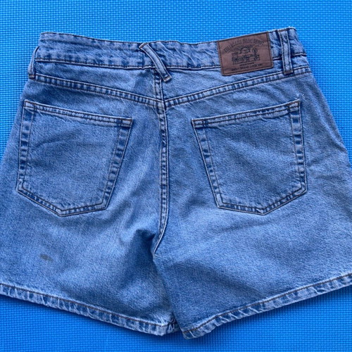 Y2K high-waisted star patchwork denim shorts Pull & Bear like new, size M