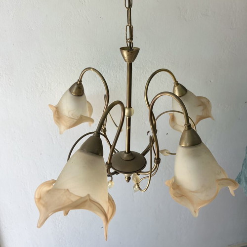 Vintage ceiling light fixture
