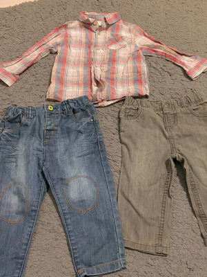 Baby clothes set for 12-month-old boy like new