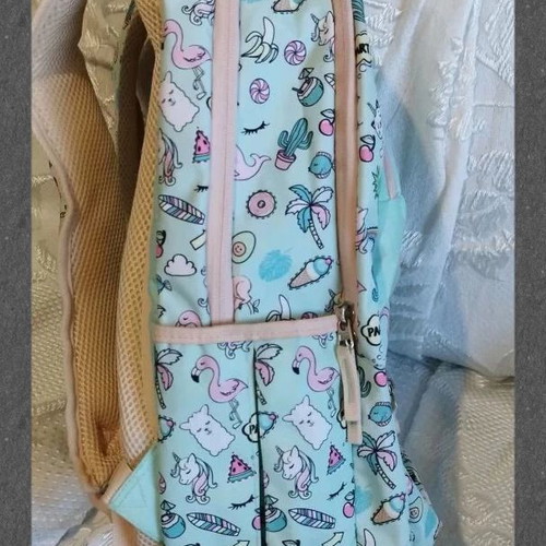 Goompy school backpack used with four large compartments