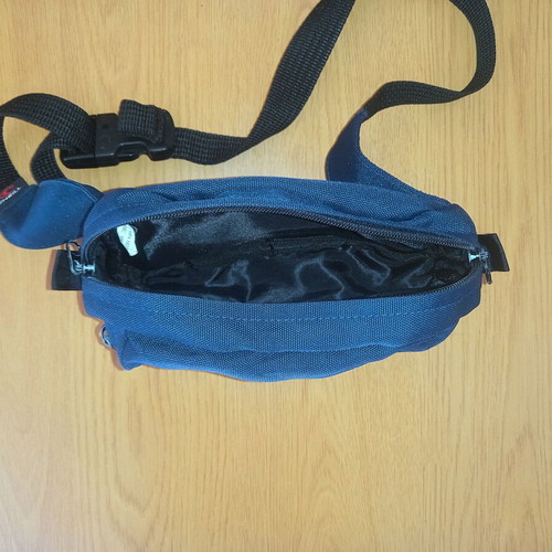 O'Neill waist bag used, blue and black