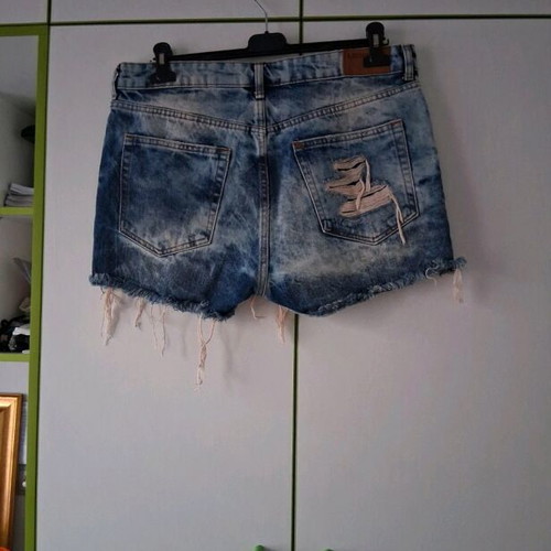 H&M Denim Shorts like new, size XL 42 14, blue