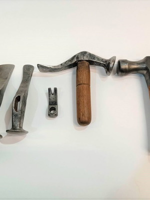 Cobbler hammers used, pack of 6 vintage