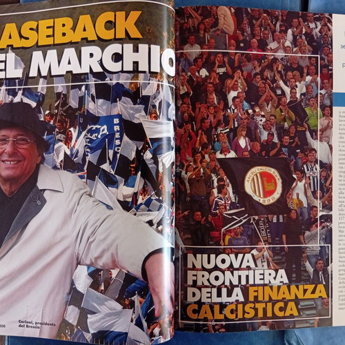 Calcio 2000 Italian Football Magazine February 2006 like new