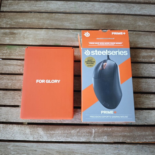 SteelSeries Prime+ Gaming Mouse like new with box and papers