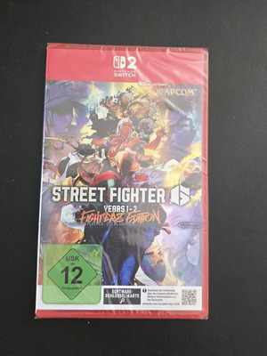 Street Fighter 6 Years 1-2 Fighters Edition Nintendo Switch 2 game