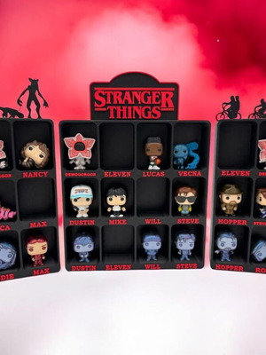 Stranger Things Funko Pop Stand made to order for collectible figures
