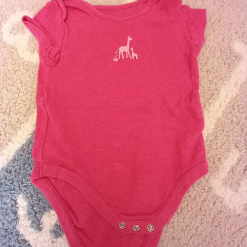 Mothercare baby bodysuit set used 4pcs for girl 9-12 months