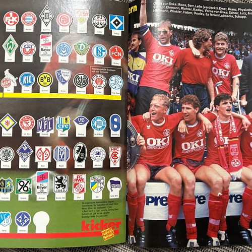 Kicker Annual Almanac 1991-1992, West Germany Edition Magazine