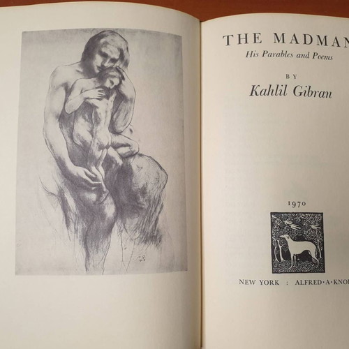 The Madman by Kahlil Gibran, 1970 edition, English book