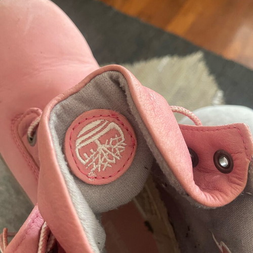 Timberland pink boots like new, size 37.5-38