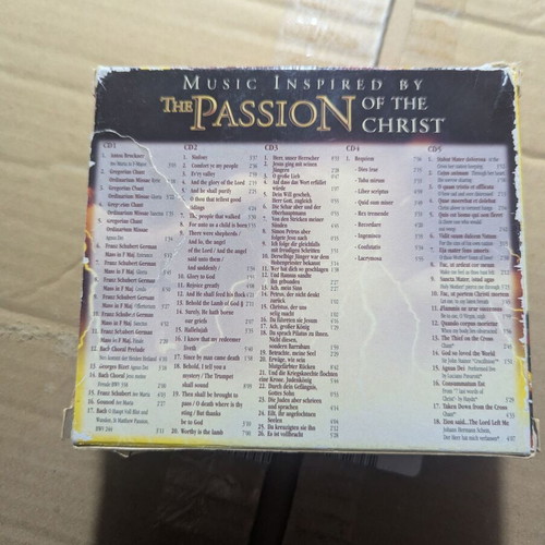 The Passion Of The Christ 5 CD used