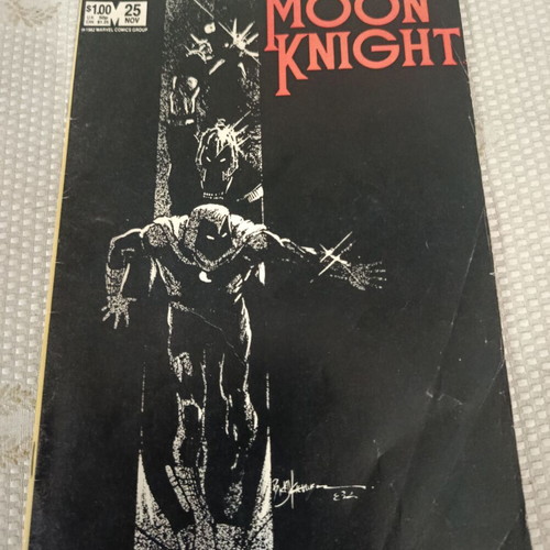 Moon Knight #25 Special Double Size Issue used, 1982 Marvel Comics