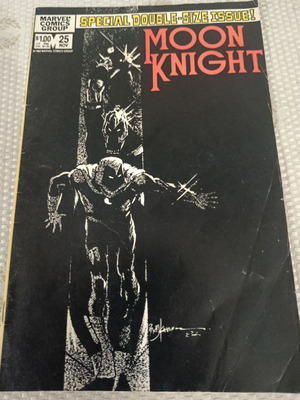 Moon Knight #25 Special Double Size Issue used, 1982 Marvel Comics