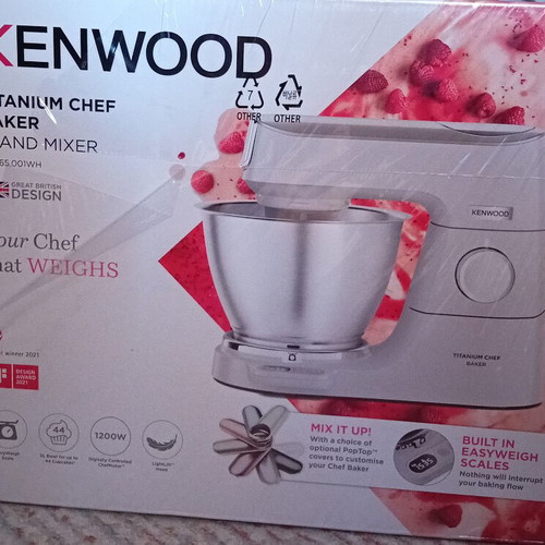 Kenwood Titanium Chef KVC65.001WH kitchen machine new